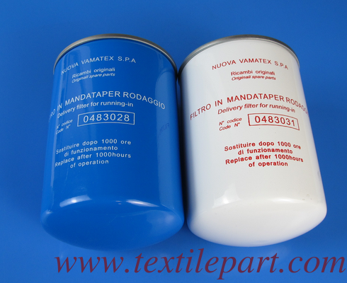 0483028 FILTRE BLUE VAMATEX pièces de tissu à tisser