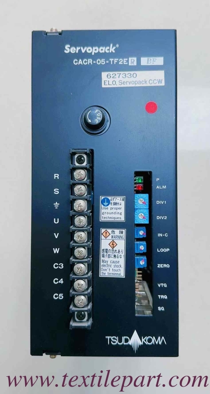 627330 ELO servo-pack CCW TMC CACR-05-TF2ES DF ETU CACR-05-TF2ES AF TSUDAKOMA pièces à tisser